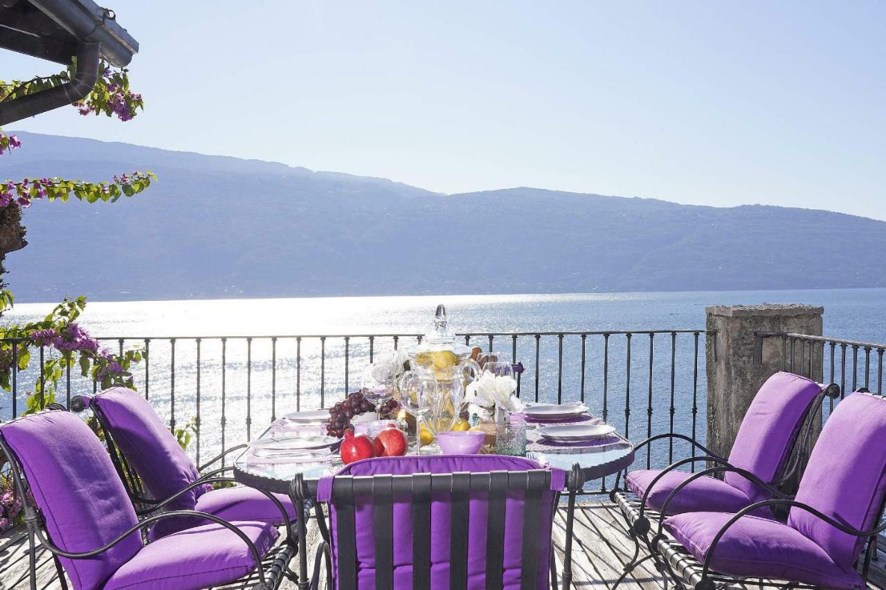 Villa Rachele: Stunning Luxury Villa In Centre Gargnano With Private Pool And Breathtaking Views Exteriör bild