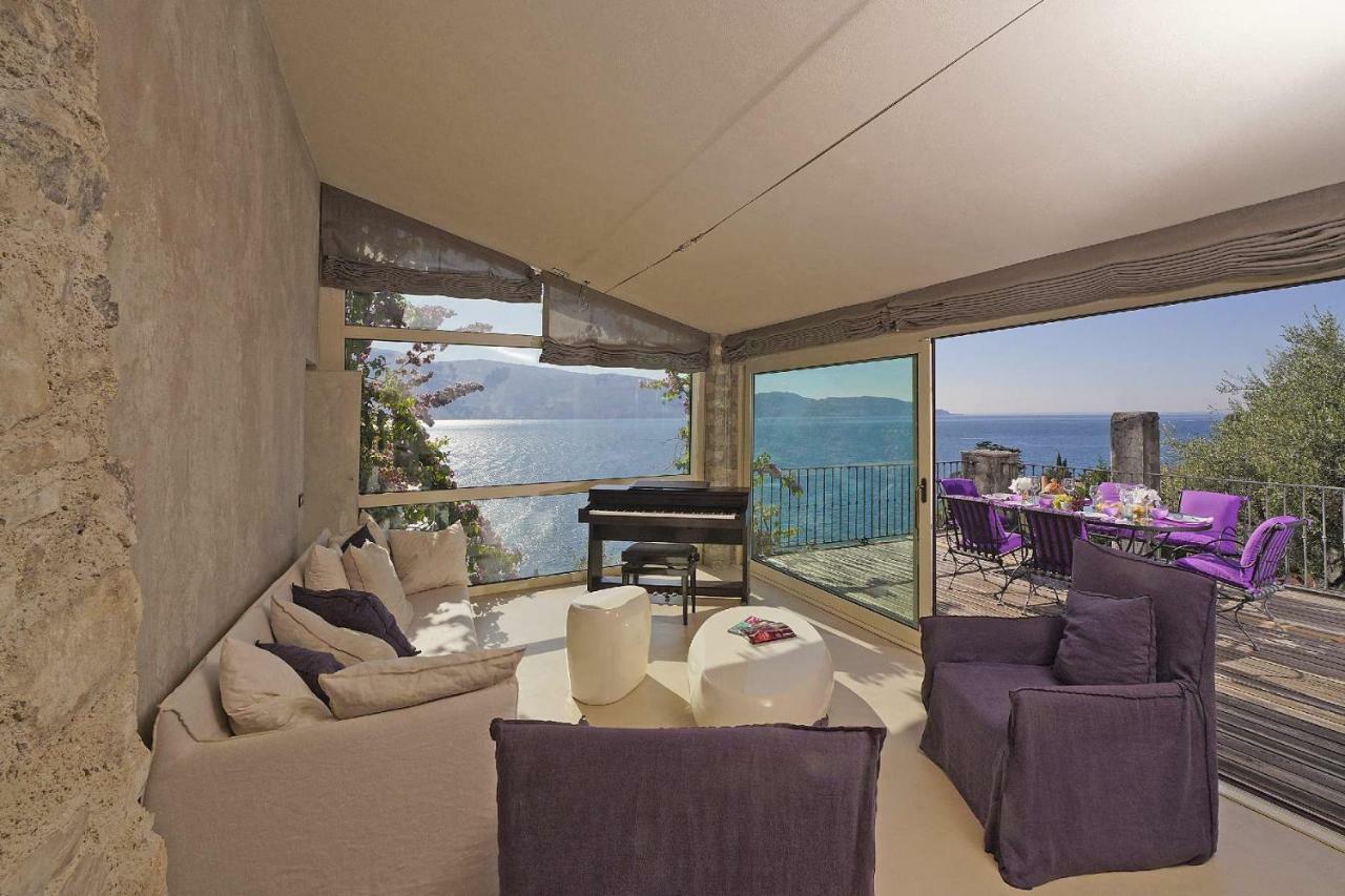 Villa Rachele: Stunning Luxury Villa In Centre Gargnano With Private Pool And Breathtaking Views Exteriör bild