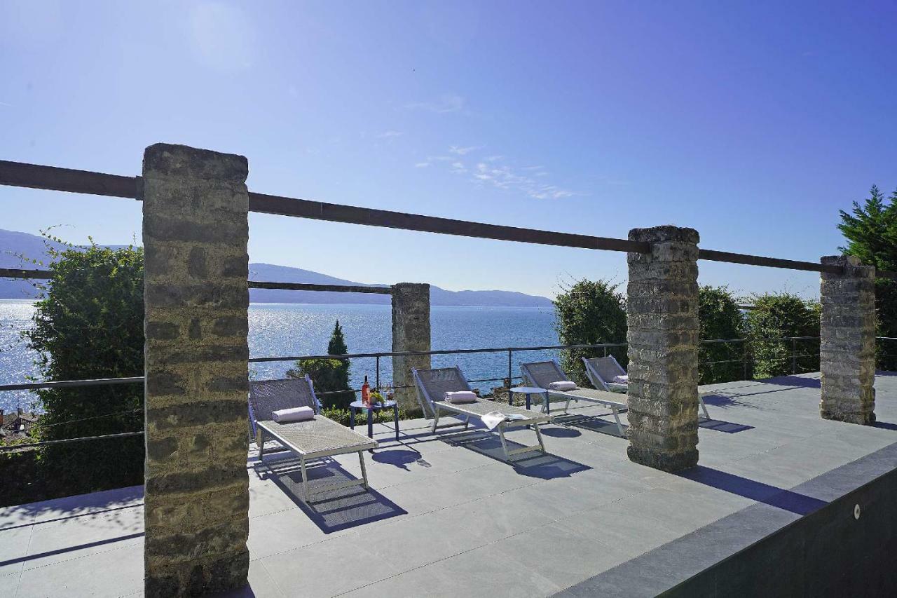 Villa Rachele: Stunning Luxury Villa In Centre Gargnano With Private Pool And Breathtaking Views Exteriör bild