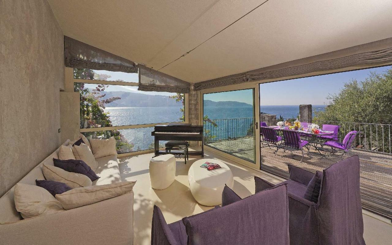 Villa Rachele: Stunning Luxury Villa In Centre Gargnano With Private Pool And Breathtaking Views Exteriör bild