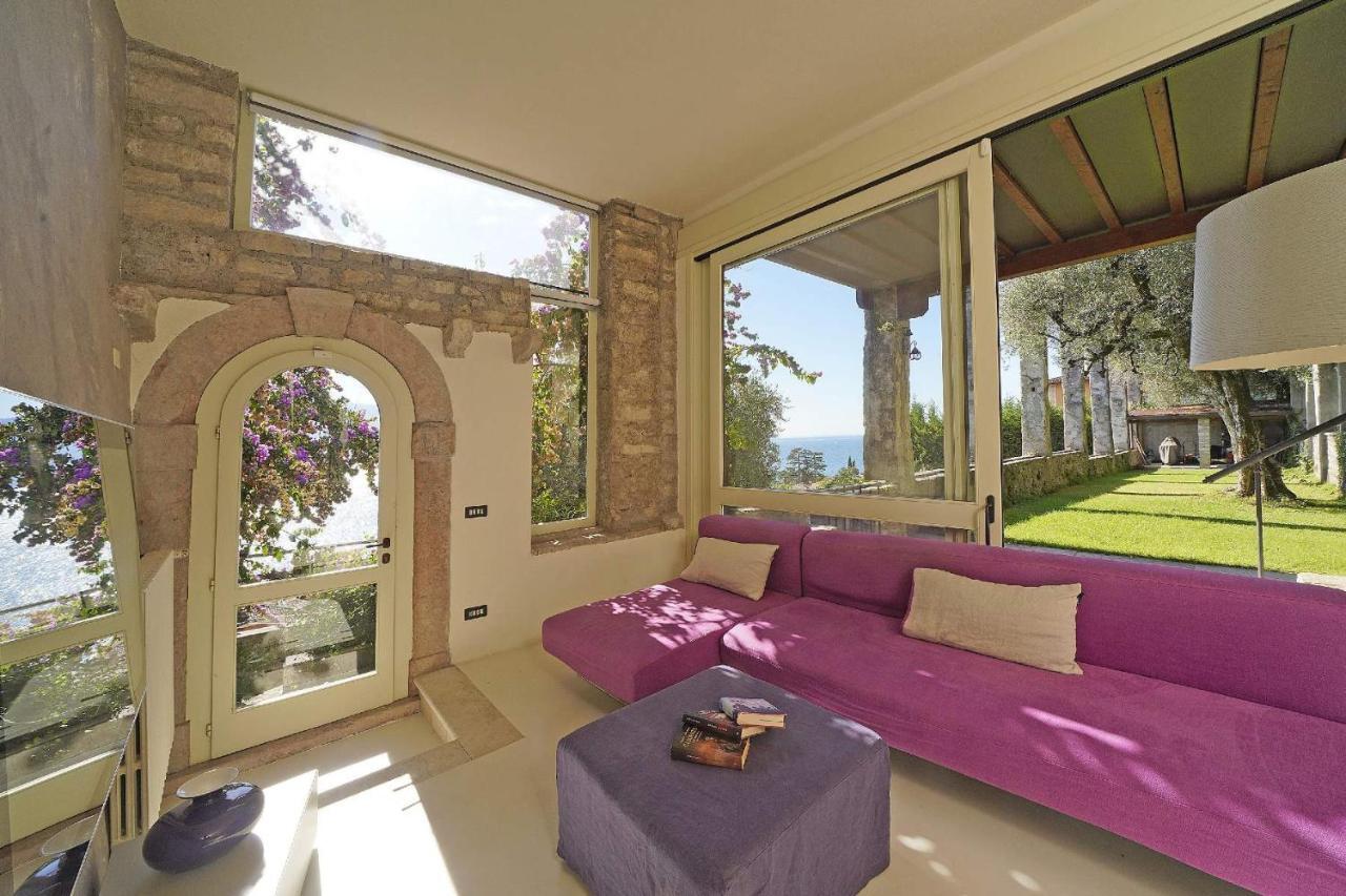 Villa Rachele: Stunning Luxury Villa In Centre Gargnano With Private Pool And Breathtaking Views Exteriör bild